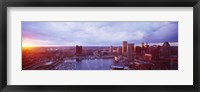 Framed Baltimore Maryland USA