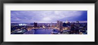 Framed USA, Maryland, Baltimore, cityscape