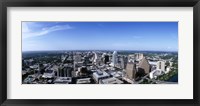 Framed High angle view of a city, Austin, Texas, USA