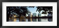 Framed Lake Eola, Orlando, Florida