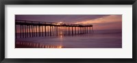 Framed Pier over an ocean, Ocean City, Maryland, USA