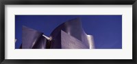 Framed Walt Disney Concert Hall Building Against a Blue Sky, Los Angeles