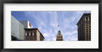 Framed Buildings in a city, Tribune Tower, Oakland, Alameda County, California, USA
