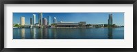 Framed Buildings at the waterfront, Tampa, Hillsborough County, Florida, USA