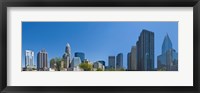 Framed Skyscrapers in Charlotte, North Carolina