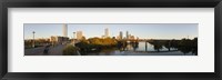 Framed Skyscrapers in a city, Lamar Street Pedestrian Bridge, Austin, Texas, USA