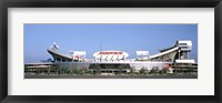 Framed Football stadium, Arrowhead Stadium, Kansas City, Missouri