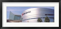 Framed BOK Center at downtown Tulsa, Oklahoma