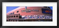 Framed Low angle view of a stadium, Chesapeake Energy Arena, Oklahoma City, Oklahoma, USA