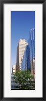 Framed Reflection on BMO Bank building, Oklahoma City, Oklahoma, USA