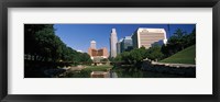 Framed Buildings at the waterfront, Qwest Building, Omaha, Nebraska