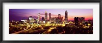 Framed Night, Atlanta, Georgia, USA