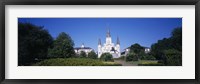 Framed Jackson Square, New Orleans, Louisiana