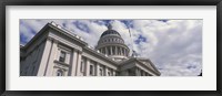 Framed USA, California, Sacramento, Low angle view of State Capitol Building