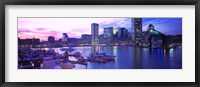 Framed Sunset, Inner Harbor, Baltimore, Maryland, USA