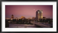 Framed Buildings in a city, Sacramento, California, USA