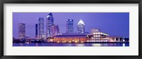 Framed Building at the waterfront, Tampa, Florida, USA