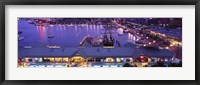 Framed Buildings at a harbor, Inner Harbor, Baltimore, Maryland, USA