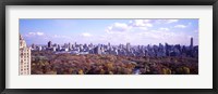 Framed Aerial View of Central Park