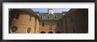 Framed Low angle view of a government building, Capitol Building, Colonial Williamsburg, Virginia, USA