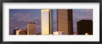 Framed USA, Arizona, Phoenix, Cloudscape over a city