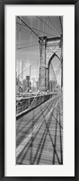 Framed Brooklyn Bridge Manhattan New York City NY USA