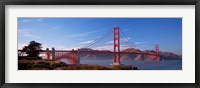 Framed Golden Gate Bridge San Francisco California USA