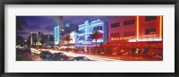 Framed Ocean Drive, Miami Beach, Miami, Florida, USA