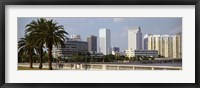 Framed Skyline Tampa FL USA