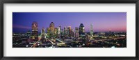 Framed Night, Dallas, Texas, USA