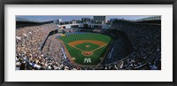 Framed High angle view of a baseball stadium, Yankee Stadium, New York City, New York State, USA