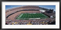 Framed Sold Out Crowd at Mile High Stadium