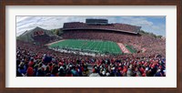 Framed University Of Wisconsin Football Game, Camp Randall Stadium, Madison, Wisconsin, USA