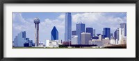 Framed Dallas, Texas Skyline (day)