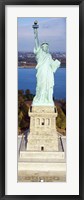 Framed Statue Of Liberty, New York, NYC, New York City, New York State, USA