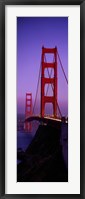 Framed Golden Gate Bridge San Francisco (horizontal)