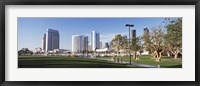 Framed USA, California, San Diego, Marina Park