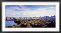 Framed Manhattan from Central Park, New York City