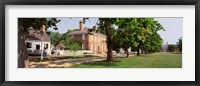 Framed People Standing On The Street, Williamsburg, Virginia, USA