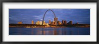 Framed Buildings At The Waterfront, Mississippi River, St. Louis, Missouri, USA