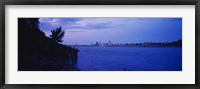 Framed City at the waterfront, Mississippi River, Memphis, Shelby County, Tennessee, USA