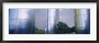 Framed Columns of a building, Downtown District, Houston, Texas, USA