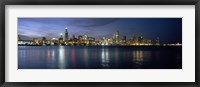 Framed City at the waterfront, Chicago, Cook County, Illinois, USA