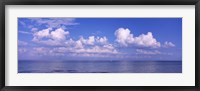 Framed Clouds over the sea, Tampa Bay, Gulf Of Mexico, Anna Maria Island, Manatee County, Florida