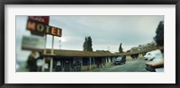 Framed Motel at the roadside, Aurora Avenue, Seattle, Washington State, USA