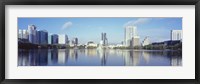 Framed Lake Eola Waterfront, Orlando, Florida