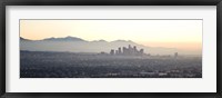 Framed Los Angeles, California Cityscape