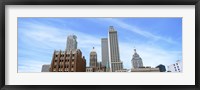 Framed DowntownTulsa skyline, Oklahoma