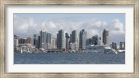 Framed San Diego City Skyline