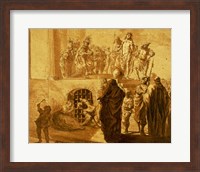 Framed Christ Before Pilate